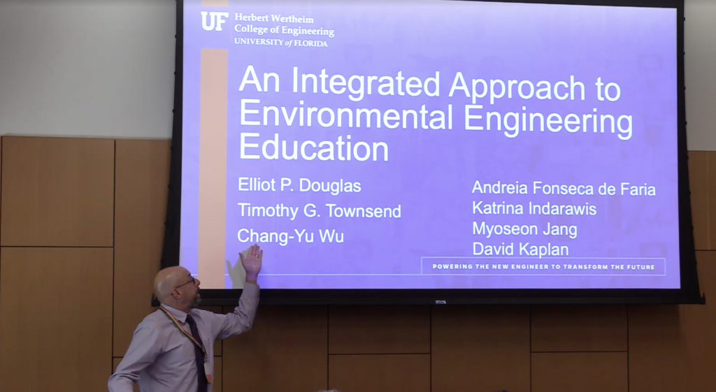 Douglas Presents at the AEESP conference Engineering School of