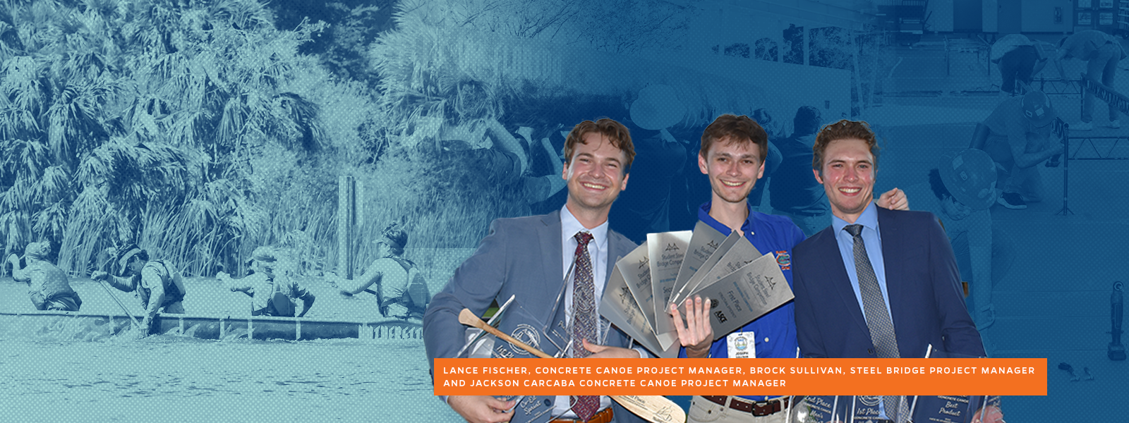 Built Different: UF Concrete Canoe and Steel Bridge Defeat Regional Competition