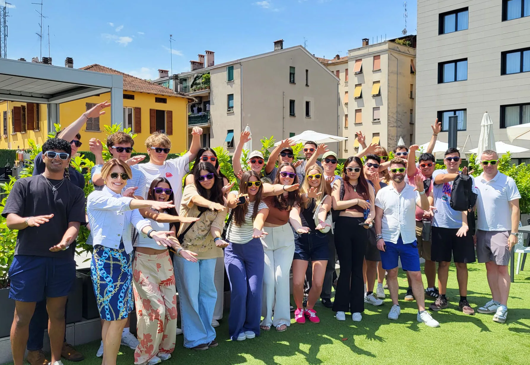 Twenty University of Florida engineering students, an ESSIE faculty member and an ESSIE administrator descended on the city center of Parma, Italy, on June 1 to begin their exciting exploration of UF in Italy —Automotive Industries to Urban Planning.