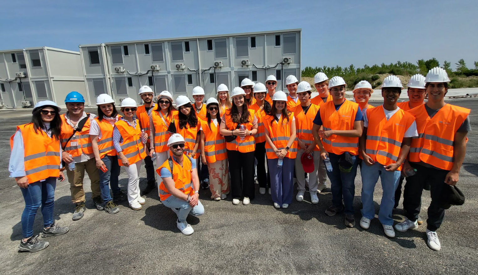 UF engineering students visited Rizzani de Eccher near Venice, Italy. Photo courtesy of Nancy McIlrath