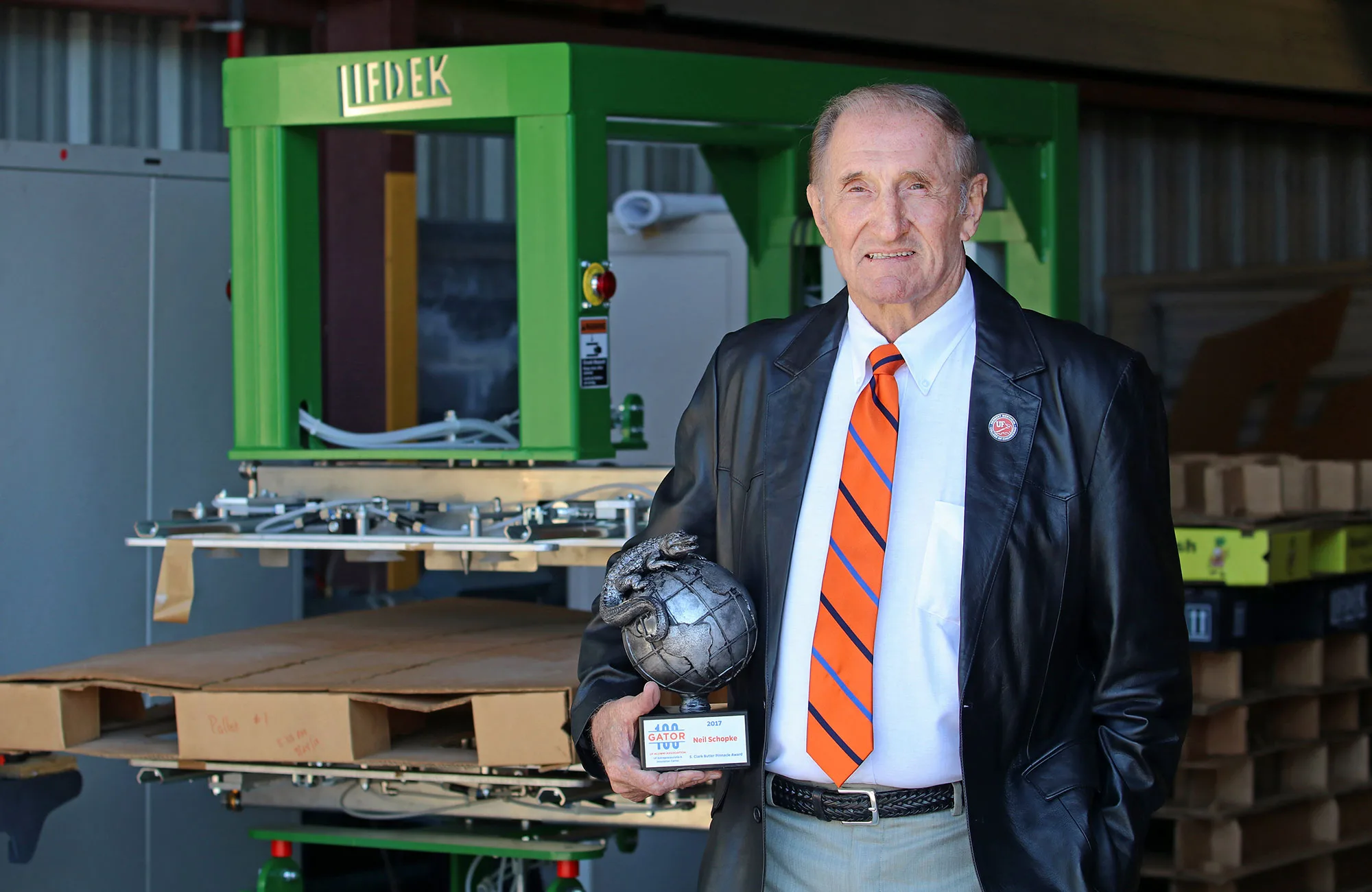 Engineering alumnus and donor Neil Shopke
